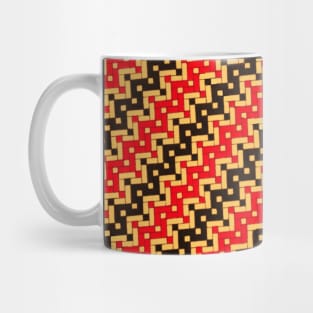 Black and red Mug